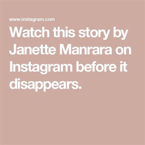 Watch this story by Emily on Instagram before it disappears.